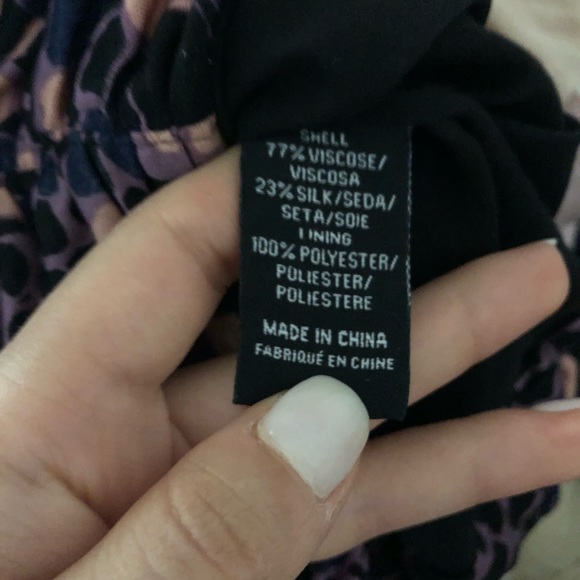 Tibi One Shoulder Alligator print dress size small - Picture 6 of 6